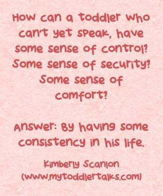 Routines and Toddlers