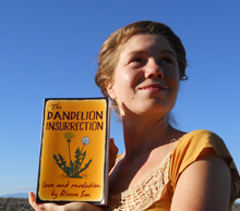 Rivera Sun, author of The Dandelion Insurrection