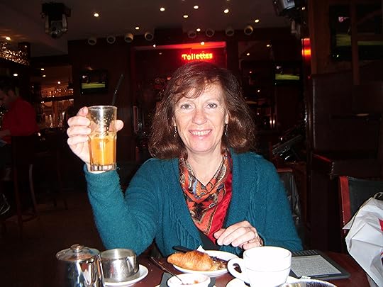 Writer MacLeod Trotter starts a day in Cannes with breakfast at one of the more upmarket cafes (is she advertising the toilets ...?)