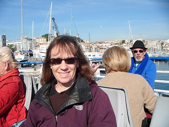 The adoring crowds at Cannes prove too much - so we make our escape on a fast boat (okay, a ferry) across to the Ile St Marguerite ...