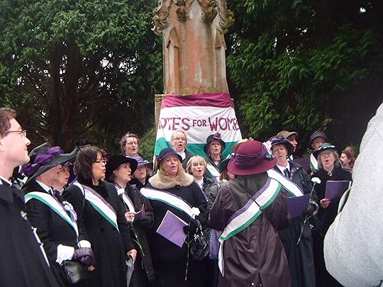 Werca's Folk singing The Women's March by Emily's grave