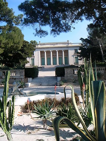 Villa Eilenroc where Jules Verne lived for 3 years and wrote 20,000 Leagues under the Sea