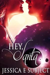 Hey, Santa, a sensual sci-fi romance by Jessica E. Subject