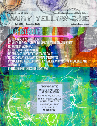 Daisy Yellow Zine #8