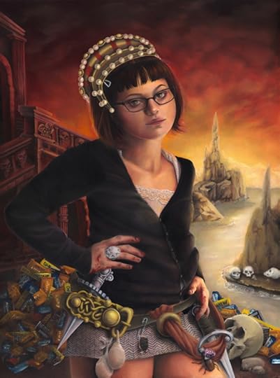 Art rendering of Madison from 'Damned' & 'Doomed' by Melissa Morgan