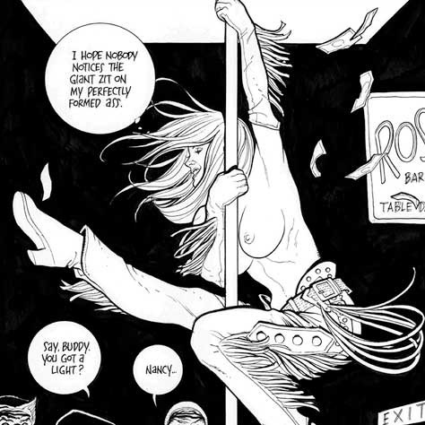 Nancy Sin City by Frank Cho