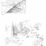 GHinds Greece sketchbook 1-16 Delphi