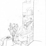 GHinds Greece sketchbook 1-21 Oia
