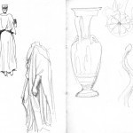 GHinds Greece sketchbook 2-08 Athens Museum