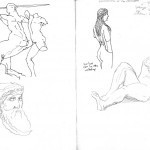 GHinds Greece sketchbook 2-10 Athens Museum