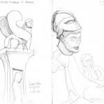 GHinds Greece sketchbook 2-12 Athens Museum
