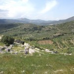 Landscape around Mycenae