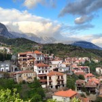 Arachova and it's magnificent mountains
