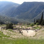 The theatre at Delphi