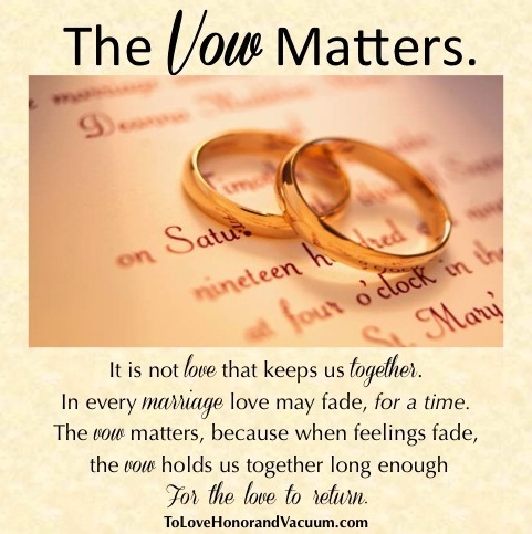 The Vow Matters
