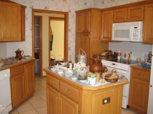 Our kitchen the day we bought the house.