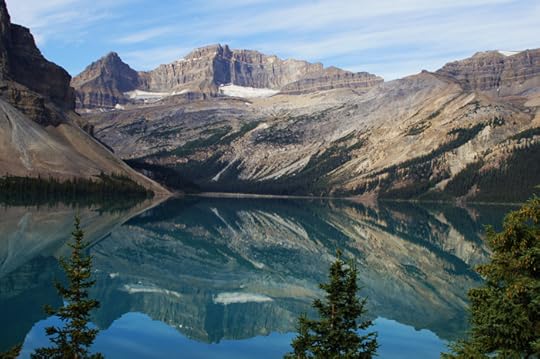Photo: The breathtaking Bow Lake in Alberta, Canada