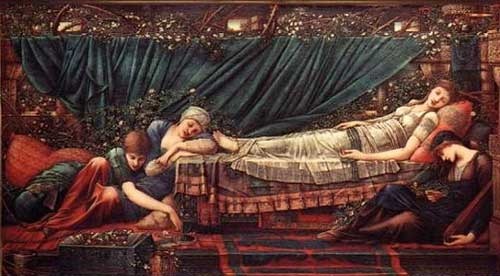 Burne-Jones' Briar Rose