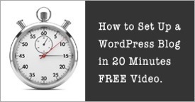 How to Launch a Self-Hosted WordPress Blog in 20 Minutes or Less