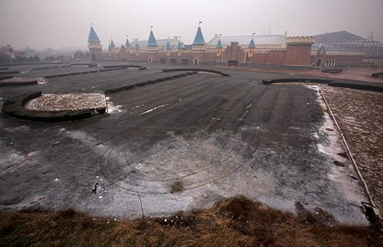 Abandoned amusement park outside Beijing. Tell me this isn't the best setting for a horror novel ever...