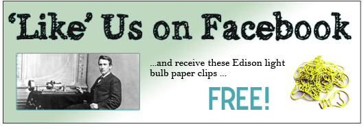 Like Thomas Edison on Facebook