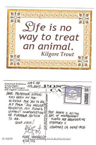 Vonnegut Postcard