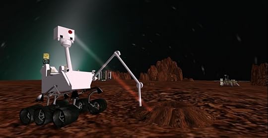 Curiosity rover in SL