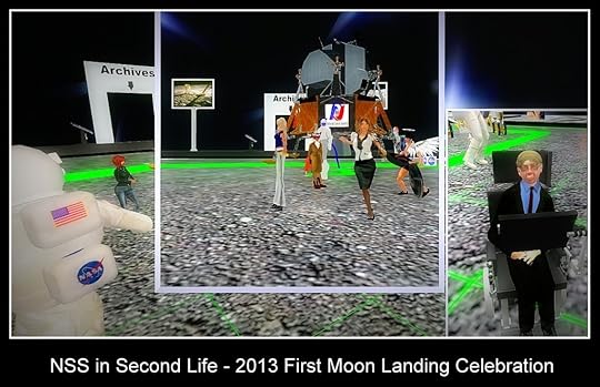 NSS in Second Life - 2013 First Moon Landing Celebration
