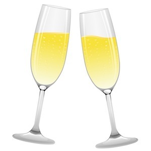 champagne glasses from stock.xchng