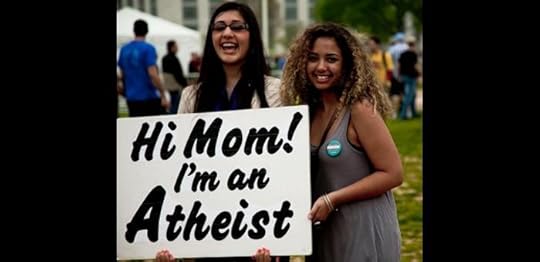 Students at an atheist Reason Rally in Washington.