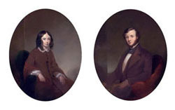 Robert and Elizabeth Barrett Browning