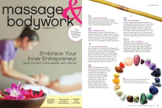 massage mag Wouldnt it be SPARKLY?