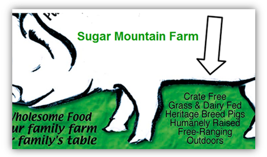 Sugar Mtn Farm Pastured Pork