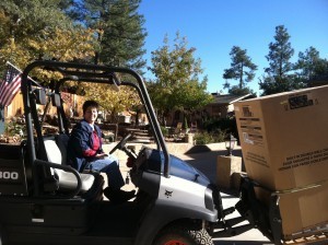 Candy on Bobcat with double oven