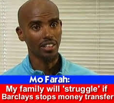 Mo Farah Barclays