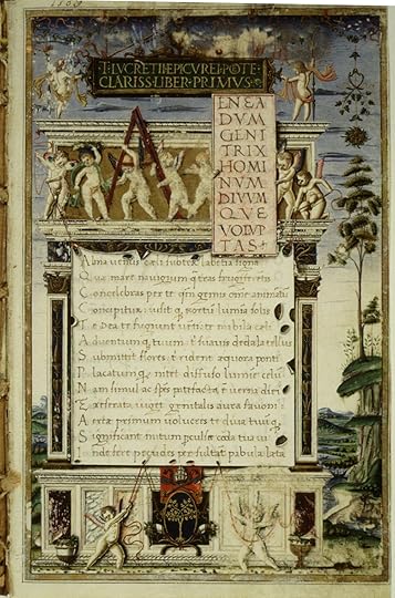 De rerum natura manuscript