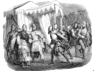 Desiderius Lombard camp illustration