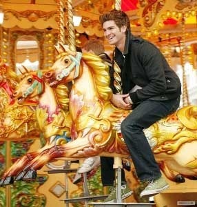marry-go-round with adult