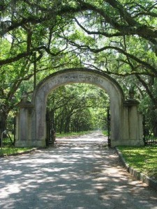 Wormsloe gate