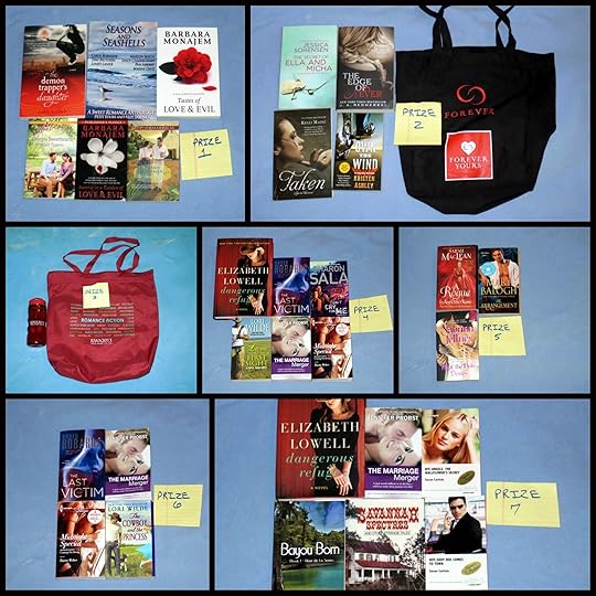 LRJ Revealing Us Prize Packs 1-7