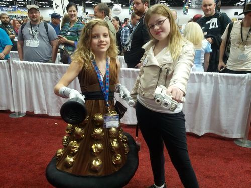 Dalek and River Song