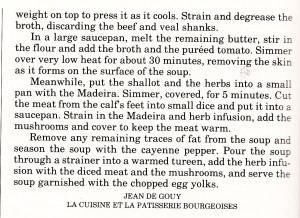 Mock turtle Soup Continued - From The Good Cook - Variety Meats 1982