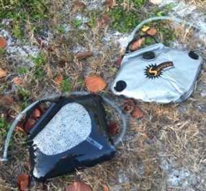 A hot shower makes camping go better.