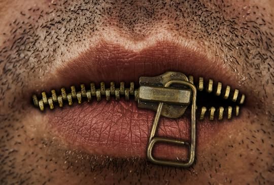 zipped-mouth
