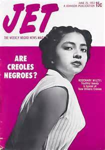 The definition of Creole was debated in the 1950s African-American press.