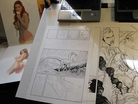Frank Cho weekend projects