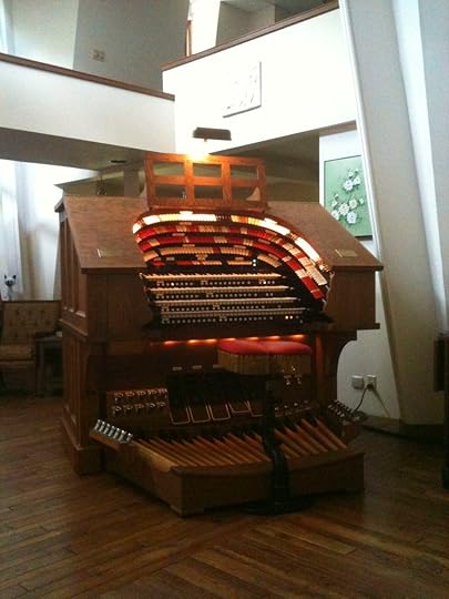 The console, built by Bill