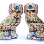 Rob Ryan, 'I Remember, Nobody Remembers' (2010). Earthenware with hand-painterd and printed decoration. Copyright the artist.