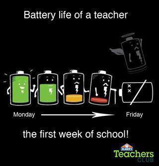 Photo: Great post from Elmer's Teacher's Club, how are you surviving the first week(s) of school?