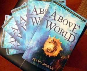 ARCs of my book, Above World